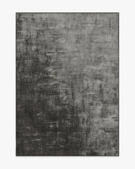 Impasto Greyscale Rug