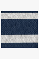 Sailmaker Stripe Blue Outdoor Rug