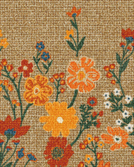 Blooming Garden Multicolor Large Doormat