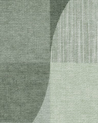 Villette Sage Flatwoven Rug by Nina Takesh