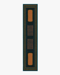 Nerissa Teal & Gold Rug by Architectural Digest