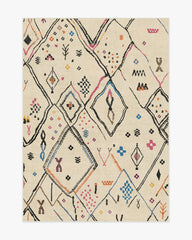 Pamir Ivory Multicolour Flatwoven Rug