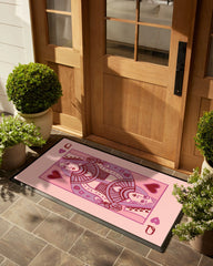 Queen of Hearts Large Doormat