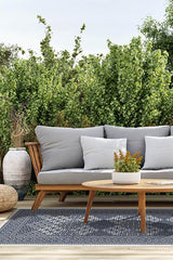 Loseta Royal Blue Outdoor Rug