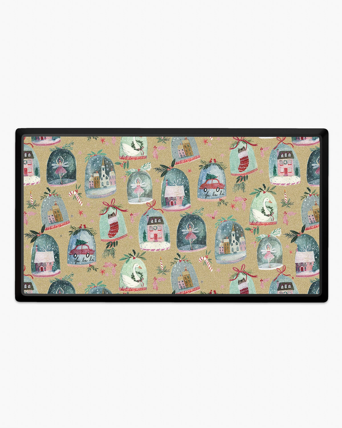 Snow Globes Coir Large Doormat