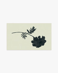 Temple Silhouette Ivory & Charcoal Rug by The Local Project
