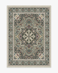 Hendesi Heriz Sage Rug