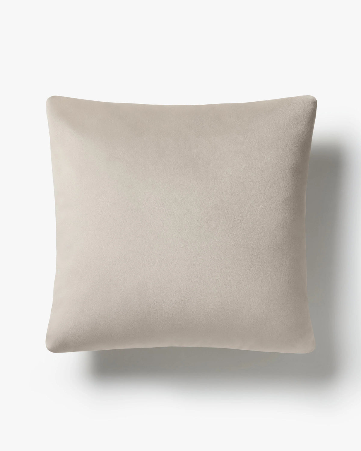 Sand Velvet Throw Pillow