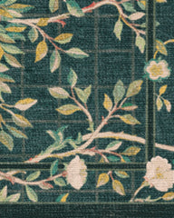 Melsetter Teal Green Flatwoven Rug by Morris & Co.