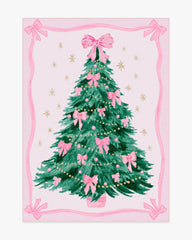 Bella Bows Spruce Pink Flatwoven Rug