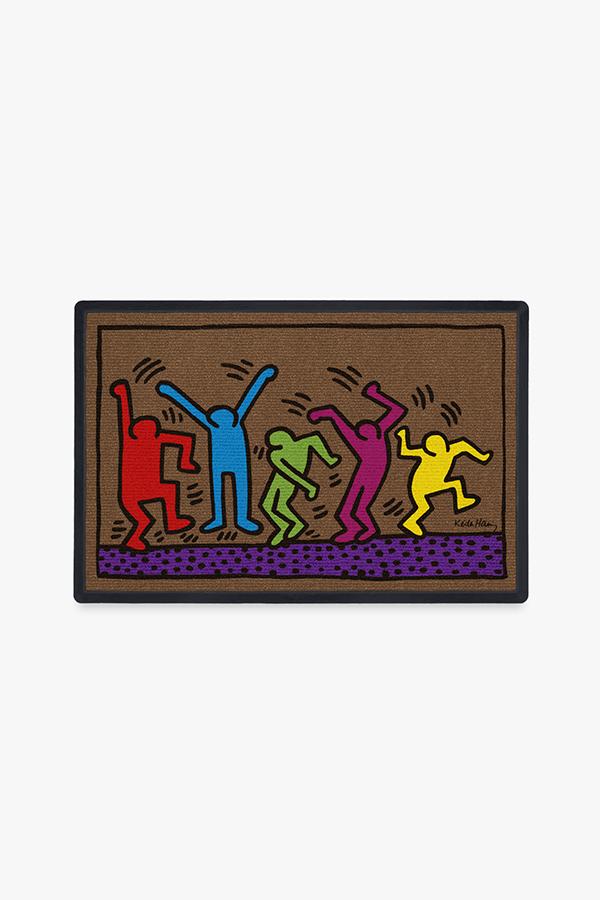 Dance Party Doormat by Keith Haring