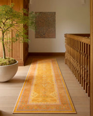 Colorful Loom Mango Flatwoven Rug by Iris Apfel