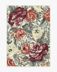 Camellia Currant Flatwoven Rug