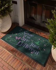 Some Of Us Are Just Different Green Large Doormat by Wicked