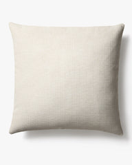Ivory Woven Throw Pillow