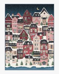 Noelle Village Midnight Flatwoven Rug