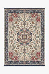 Sima Royal Blue Flatwoven Rug