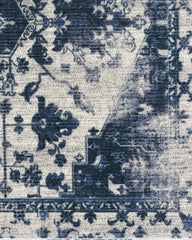 Kira Delft Blue Flatwoven Rug