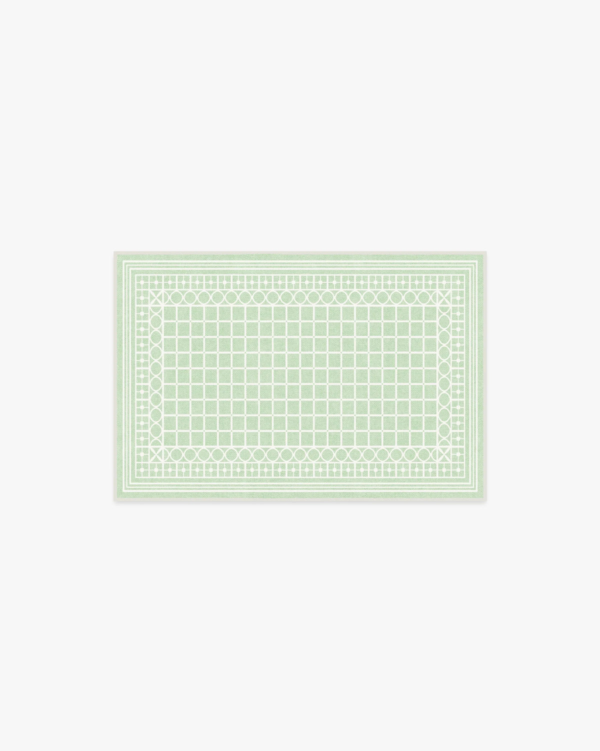 Palm Beach Powder Sage Rug by Gray Malin