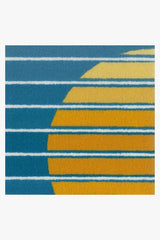 Hello Sunshine Blue Doormat