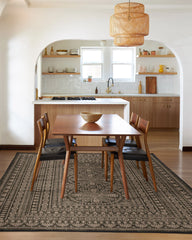 Maia Soft Black Re-Jute Rug