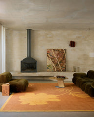 Golden Marigold Flatwoven Rug by The Local Project