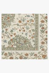 Kelmscott Tree Green Flatwoven Rug by Morris & Co.