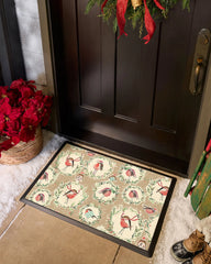 Holiday Robbins Natural Doormat