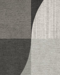 Villette Greyscale Flatwoven Rug by Nina Takesh