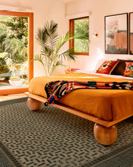 Kairos Charcoal & Tan Rug