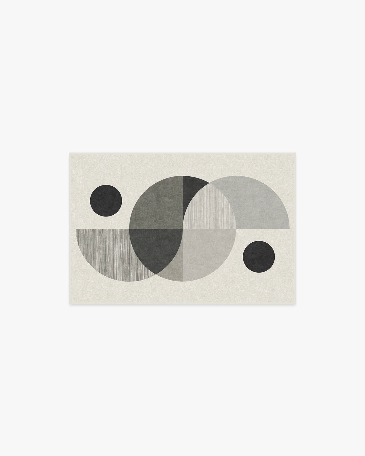 Villette Greyscale Rug by Nina Takesh