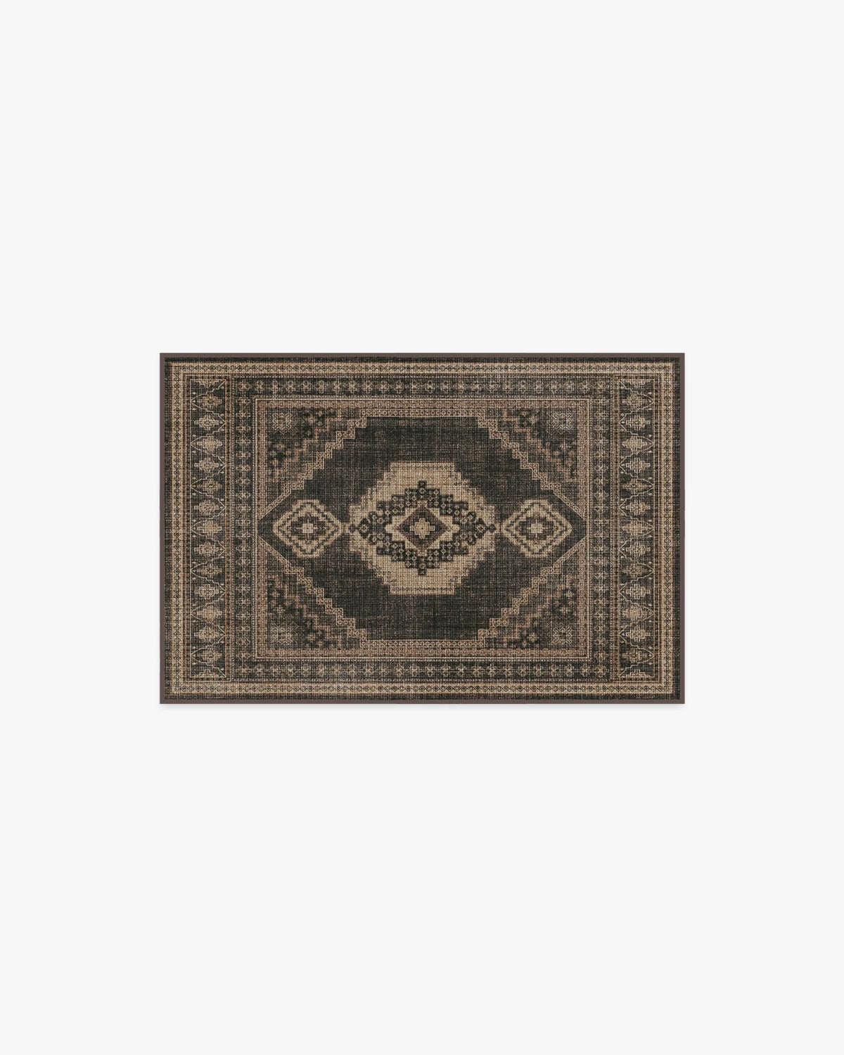 Rayne Charcoal & Tan Rug