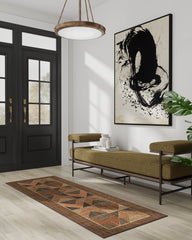Ember Copper & Brown Flatwoven Rug