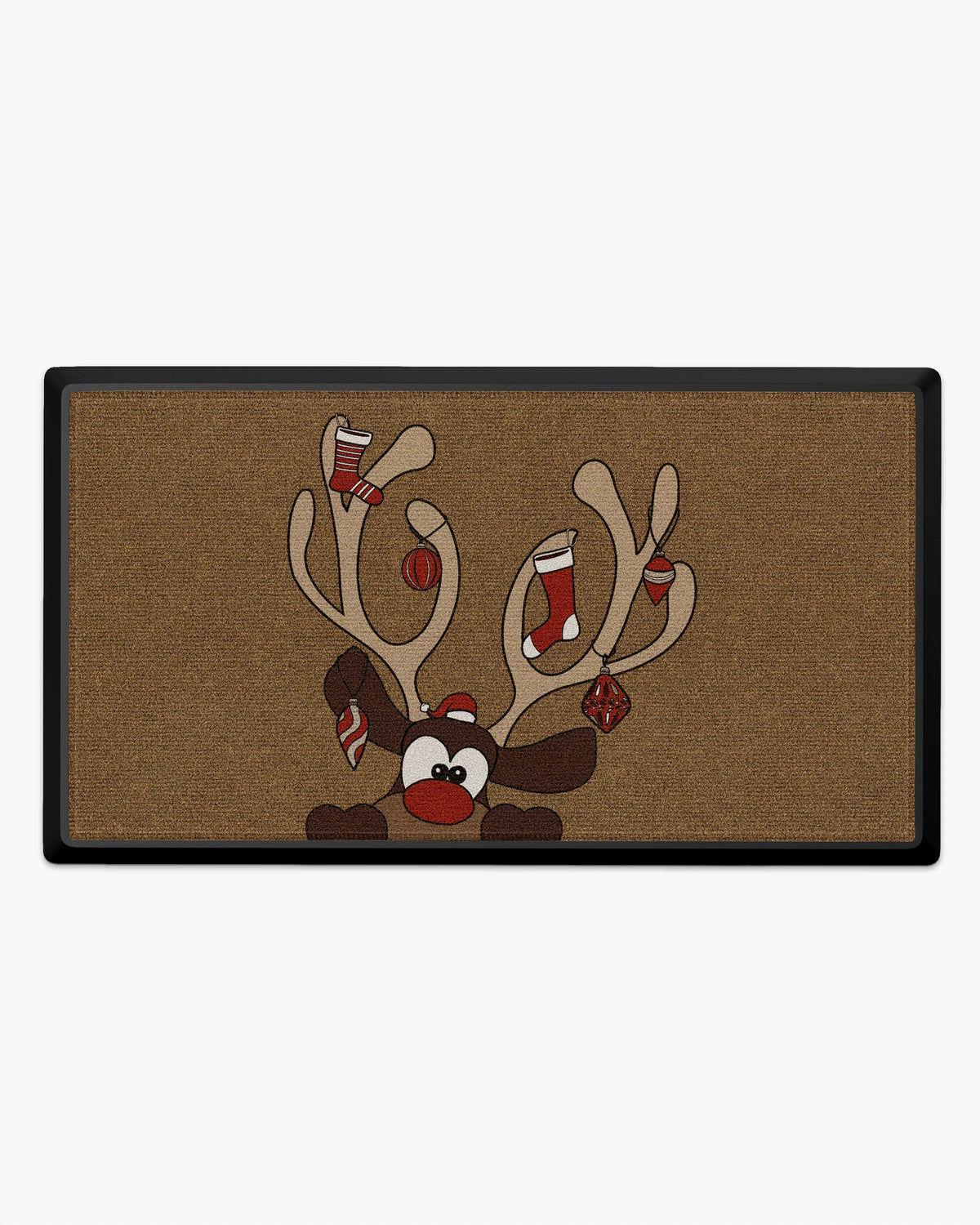 Holiday Reindeer Large Doormat