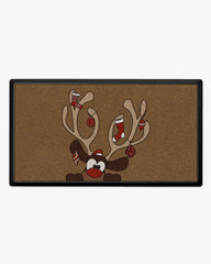 Holiday Reindeer Large Doormat