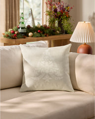 Iver Ivory Woven Throw Pillow