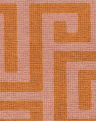 Maze Pink & Orange Flatwoven Rug