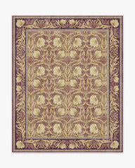 Pimpernel Mauve Rug by Morris & Co.