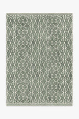 Grogu™ Trellis Sage Green Flatwoven Rug