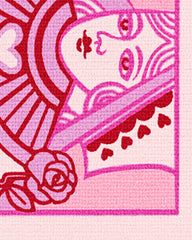 Queen of Hearts Large Doormat