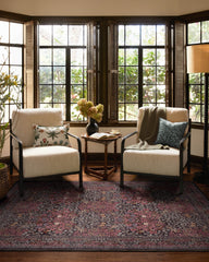 Blackthorn Amber Red Rug by Morris & Co.