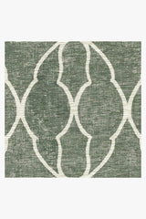 Grogu™ Trellis Sage Green Flatwoven Rug