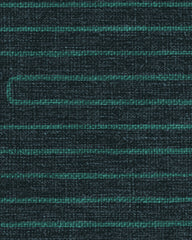Labyrinth Navy & Teal Flatwoven Rug by Jonathan Adler