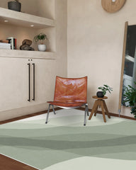 Kallan Sage Green Flatwoven Rug