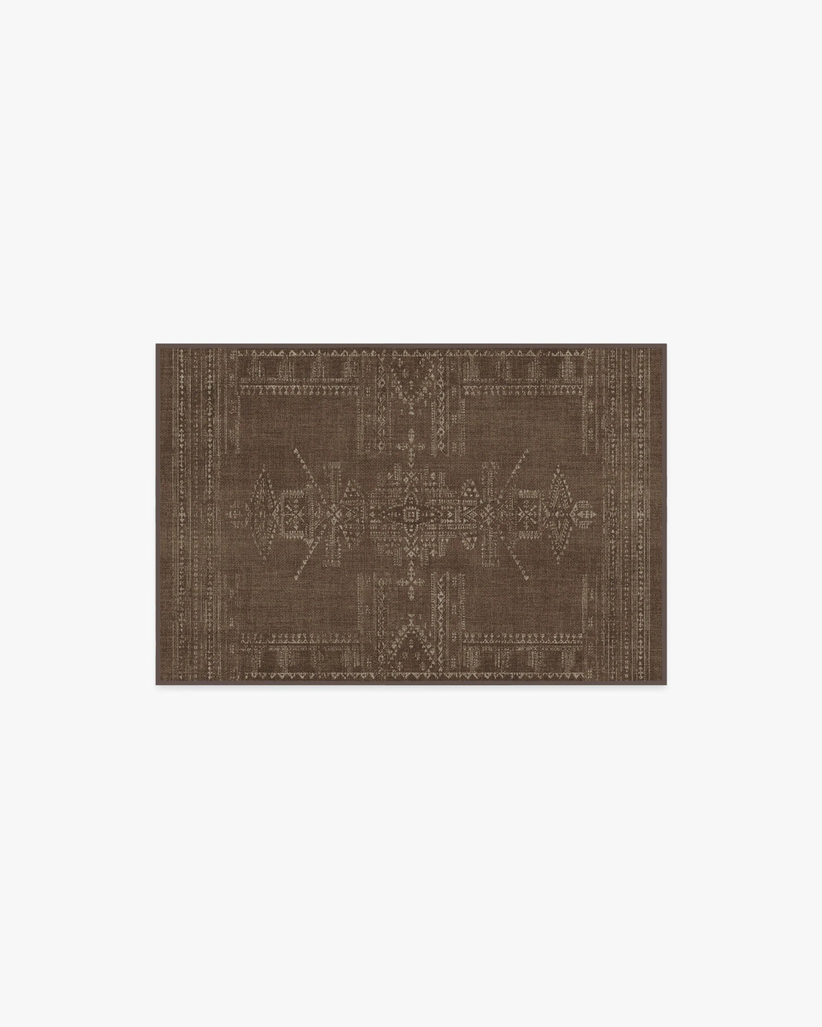 Amira Brown Flatwoven Rug by Martyn Lawrence Bullard