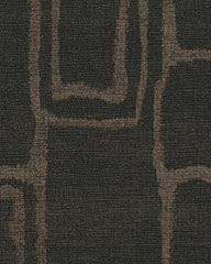 Alsace Soft Black Flatwoven Rug by Nina Takesh