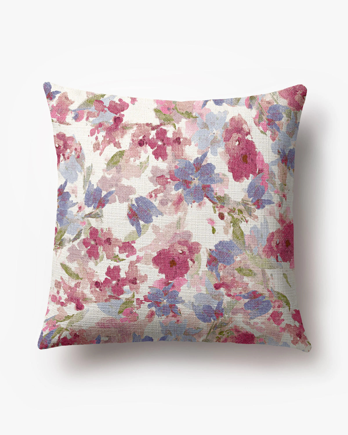 Amelia Ivory Multicolor Woven Throw Pillow