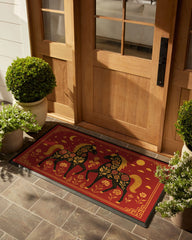 Year of the Horse Large Doormat