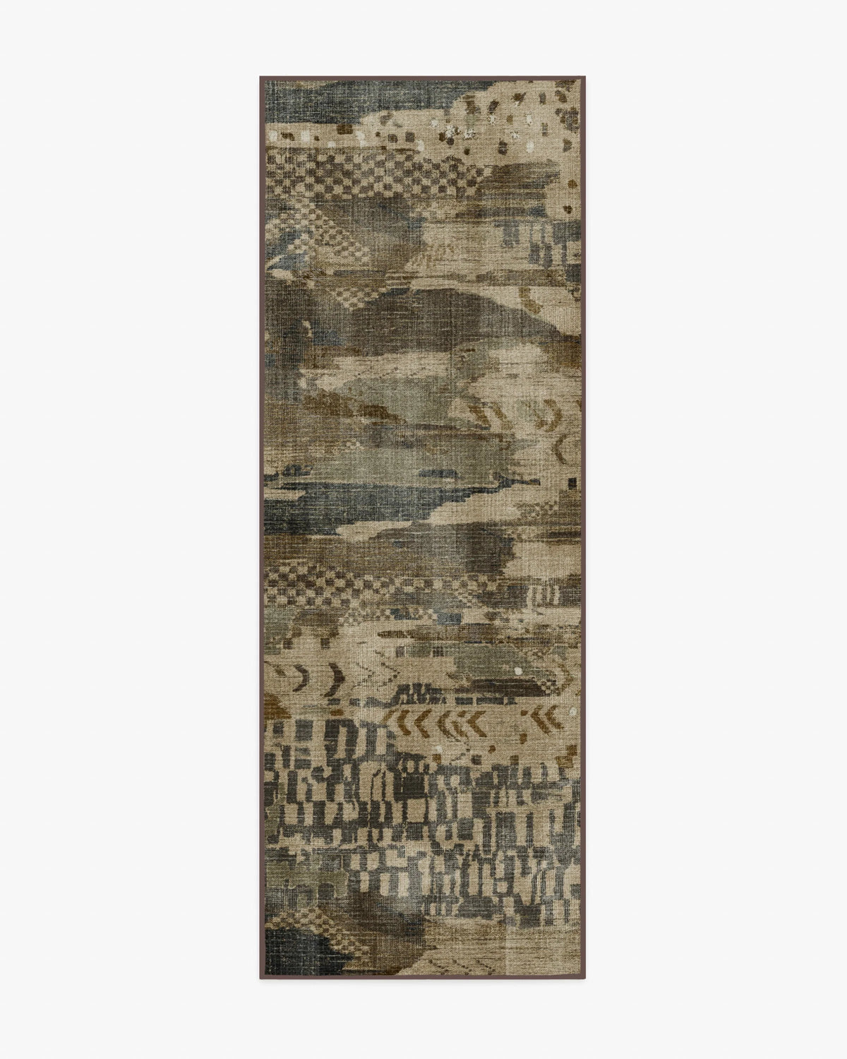 Gaia Charcoal & Tan Rug