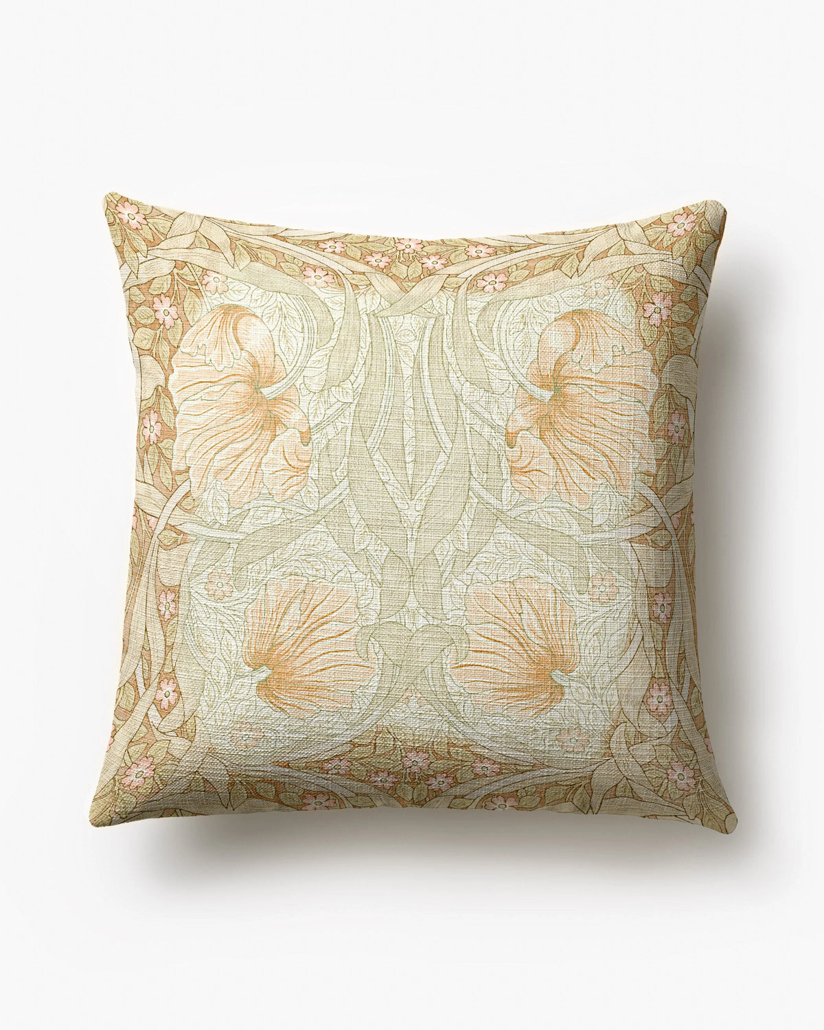 Pimpernel Vintage Blush Woven Throw Pillow by Morris & Co.
